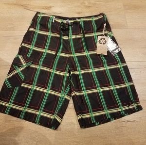 Hurley Board shorts with electrifying strips